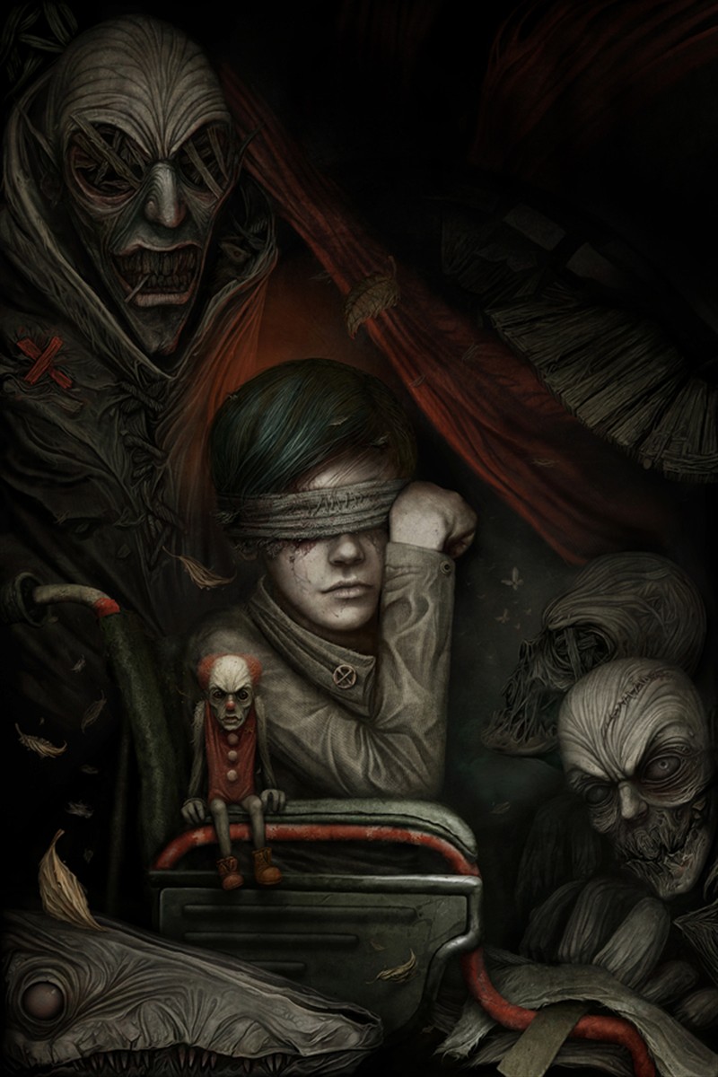 诡异与黑暗插画俄罗斯插画家anton semenov [41p] a