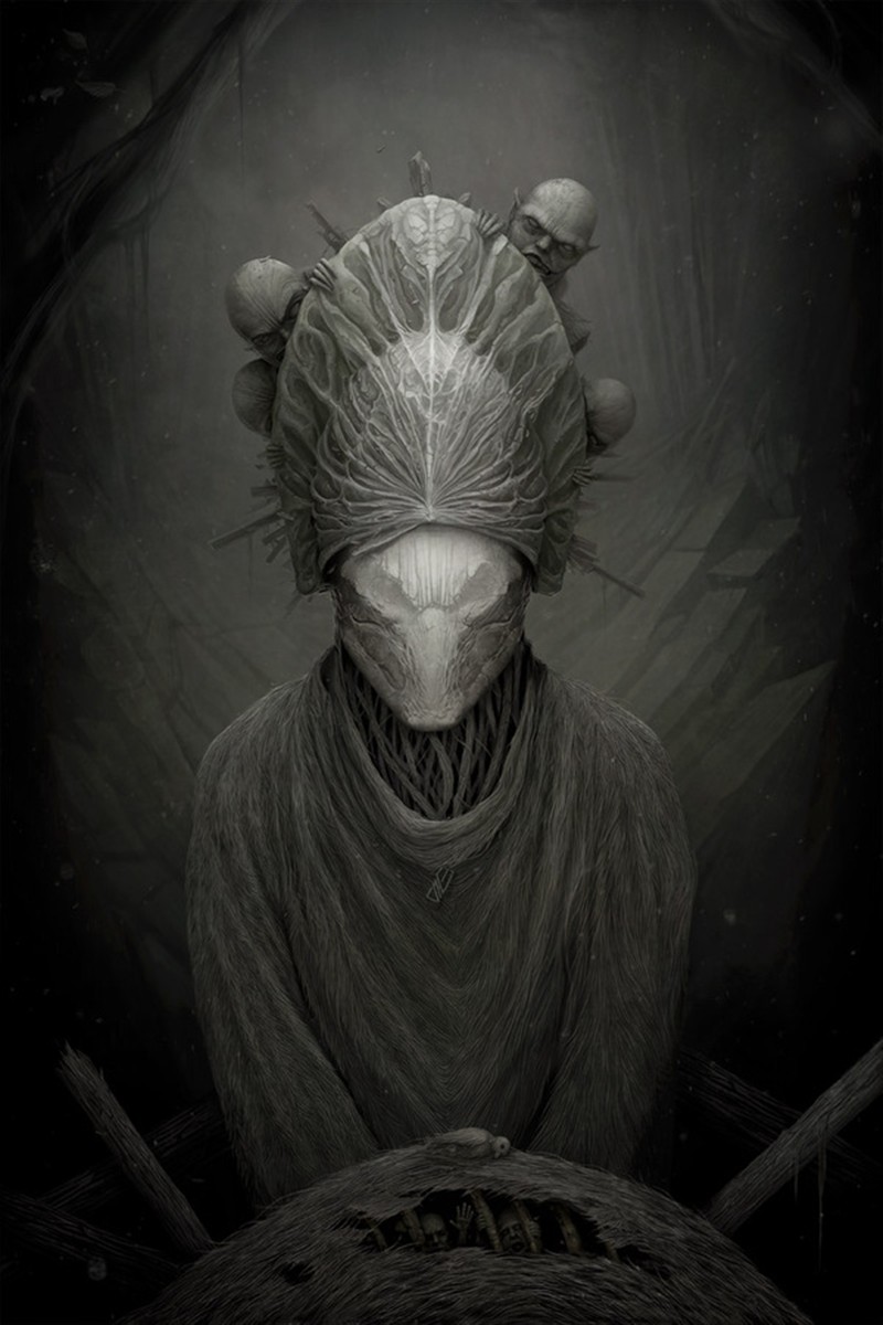 诡异与黑暗插画俄罗斯插画家anton semenov [41p] a