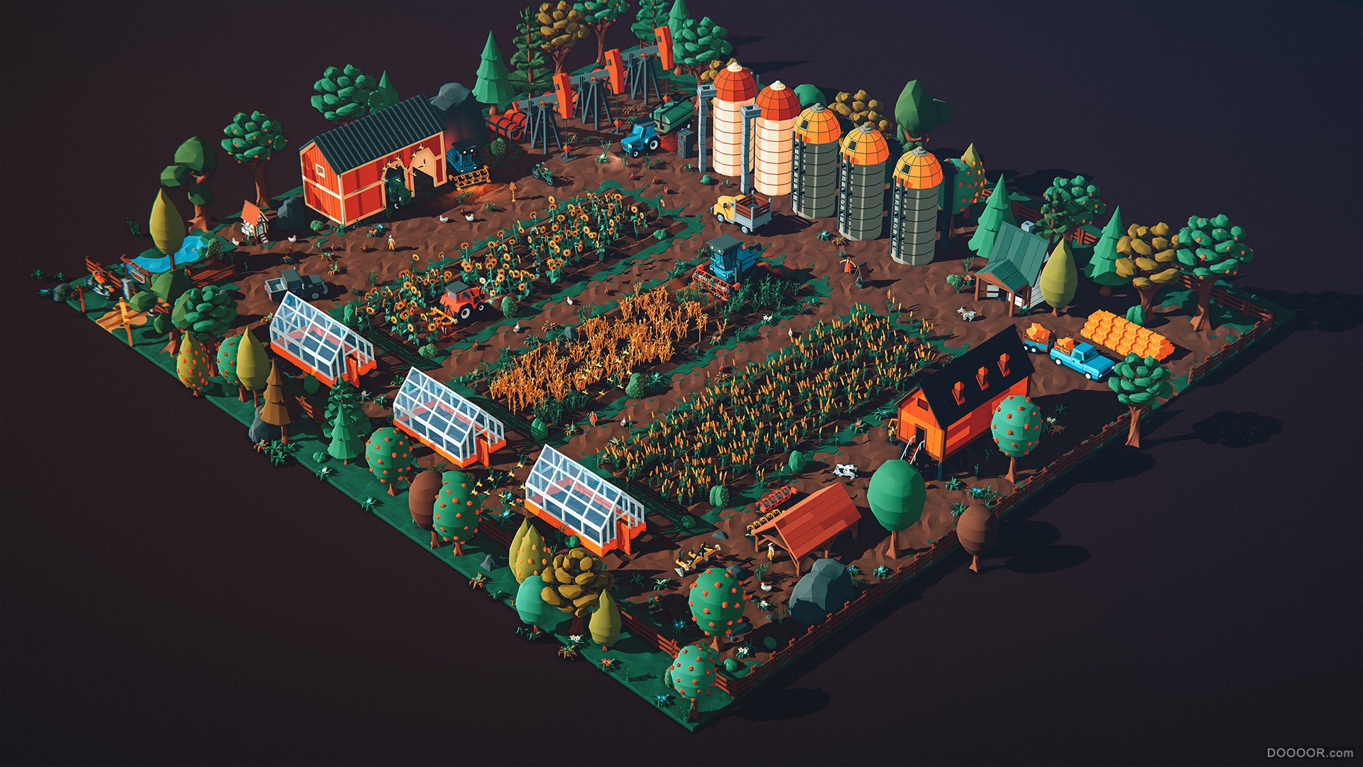 FARM LIFE农场生活精心制作3D场景模型设计-波兰beffio studio [45P] 33.jpg