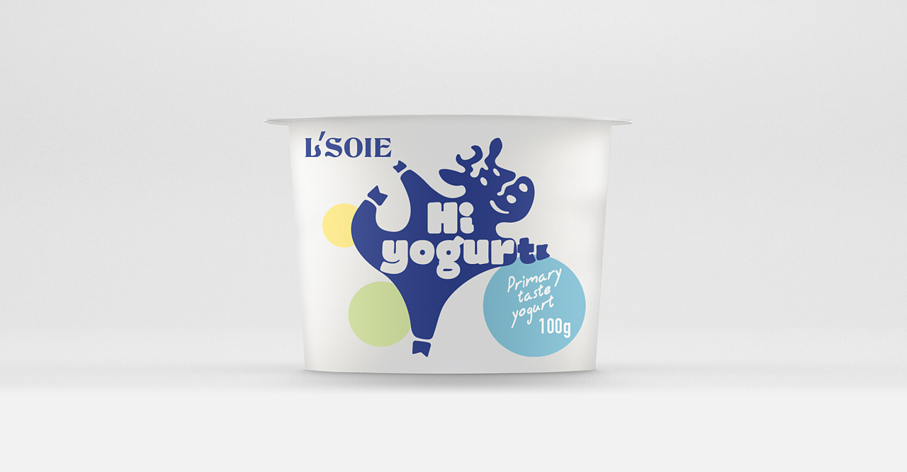 l"soie 酸奶包装设计