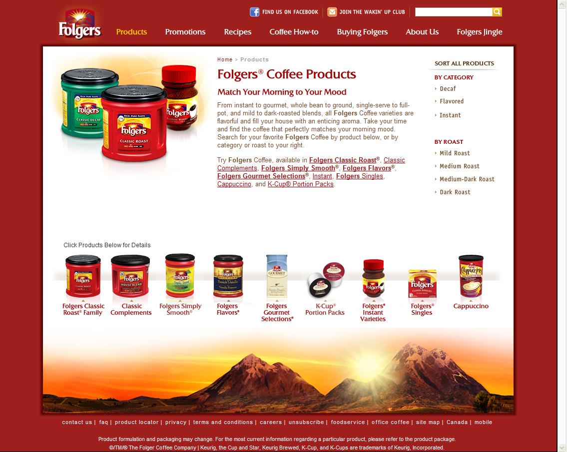 Folgers Coffee Products - K-Cup Packs Now Available - Folgers Coffee.jpg