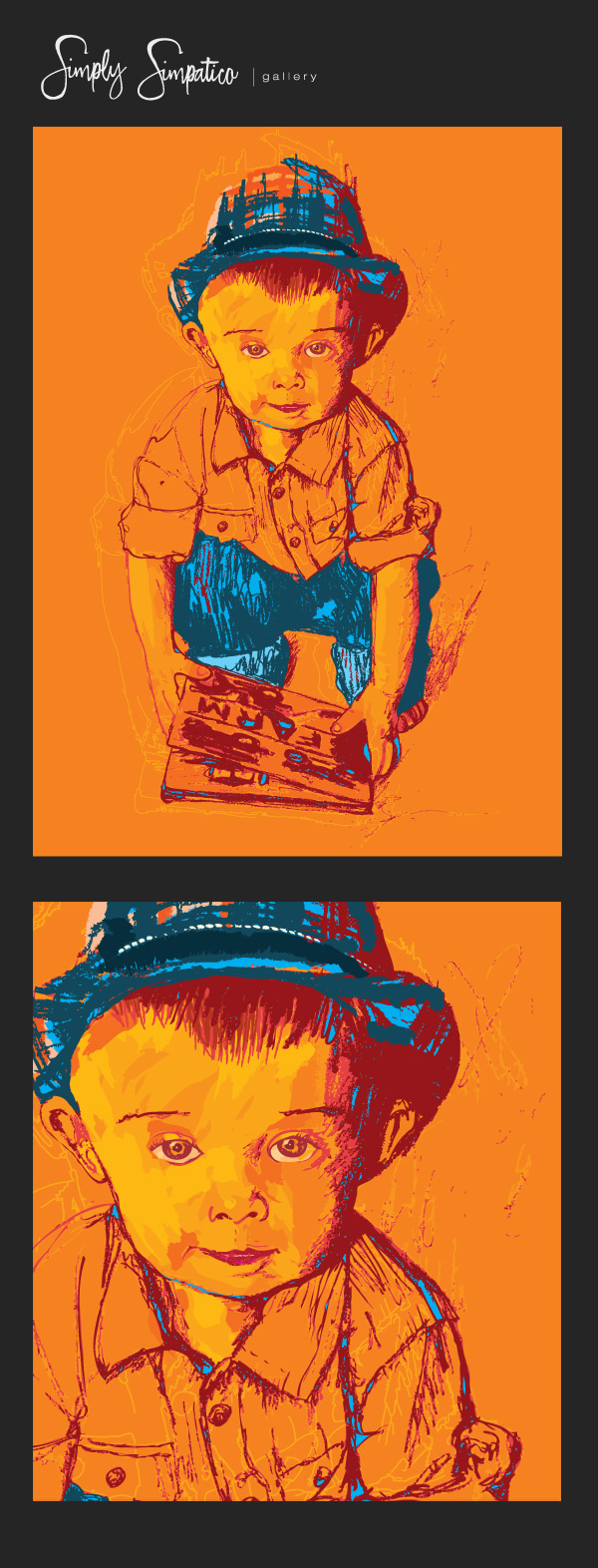 Contemporary Portraits - Digital Drawings 10