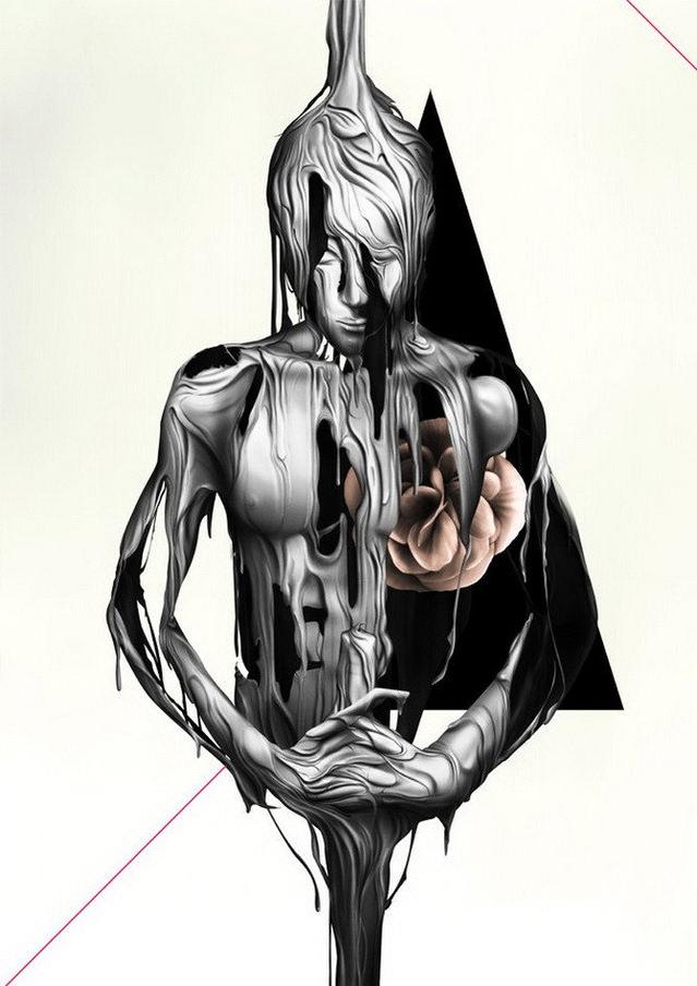 色彩魅惑—日本Kittozutto工作室美女插画设计欣赏 