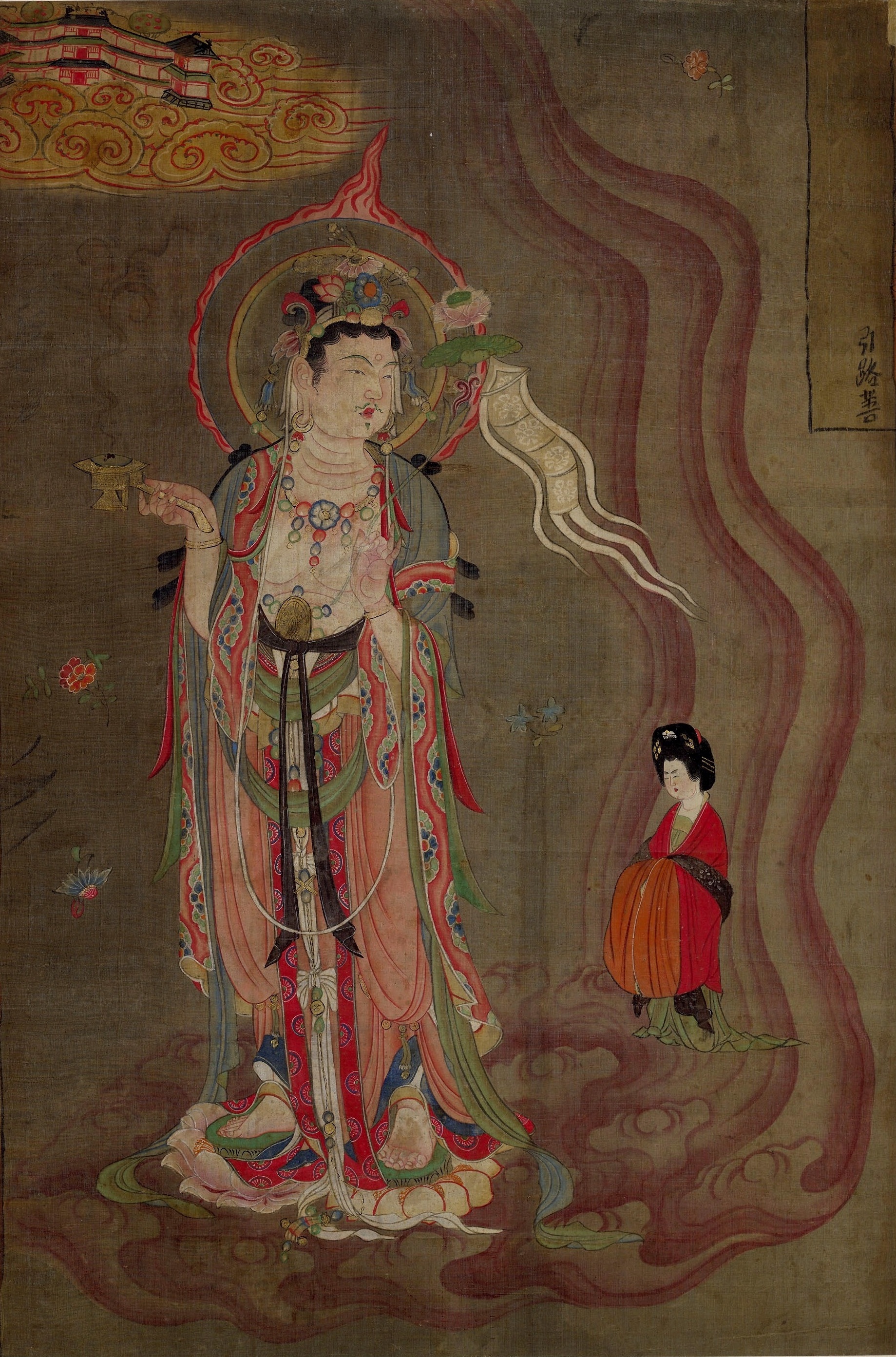 Tang Dynasty painting from Dunhuang.