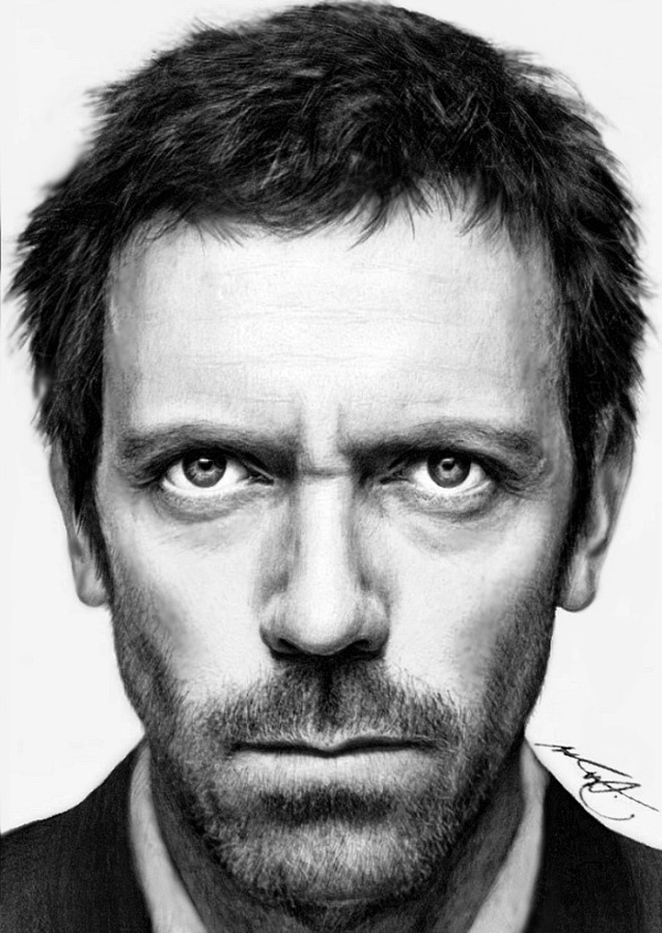 NB series abroad realistic portrait pencil appreciate the play is dripping lonely 55P 