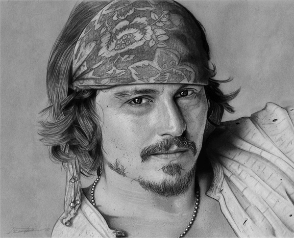 NB series abroad realistic portrait pencil appreciate the play is dripping lonely 55P 