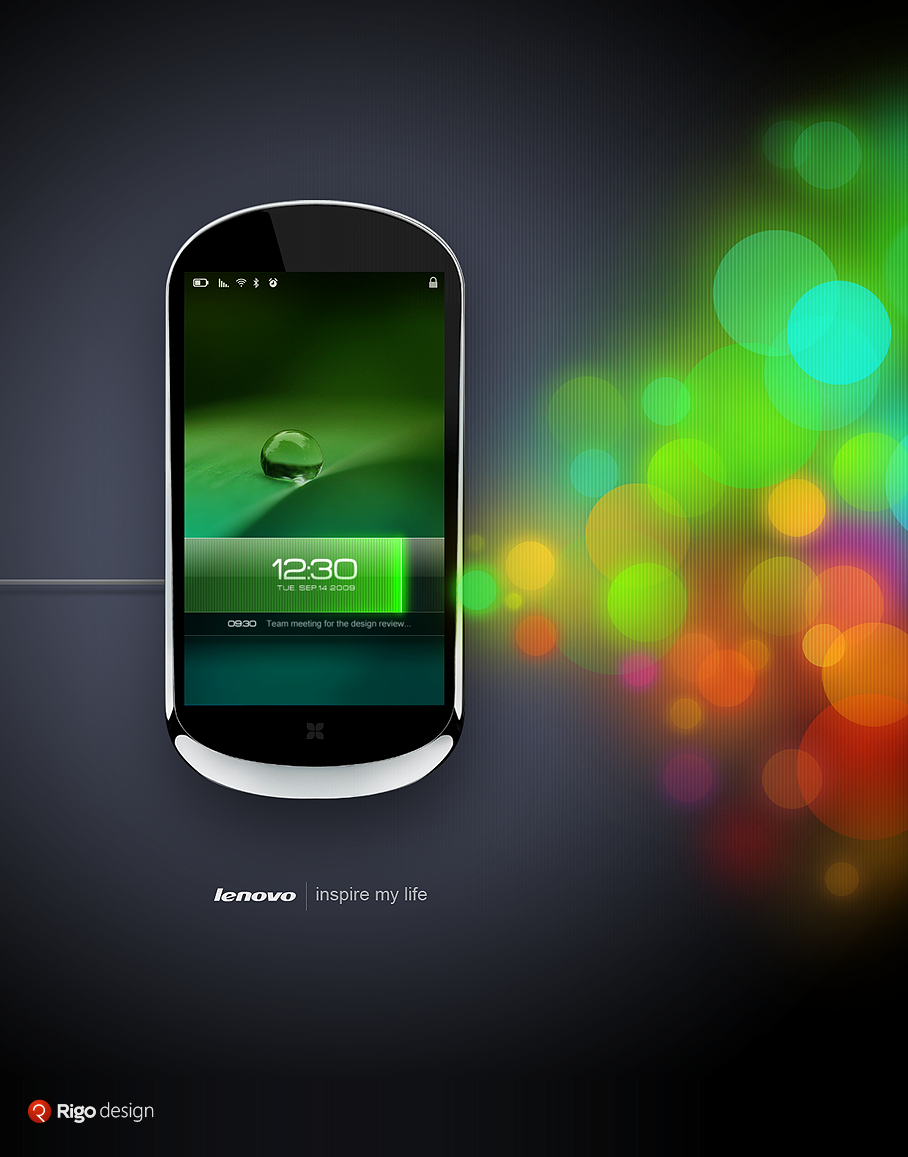  Rigo design乐Phone手机系统UI界面设计欣赏（二）