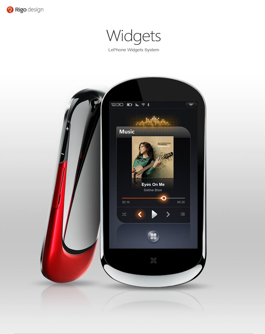  Rigo design乐Phone手机系统UI界面设计欣赏（二）