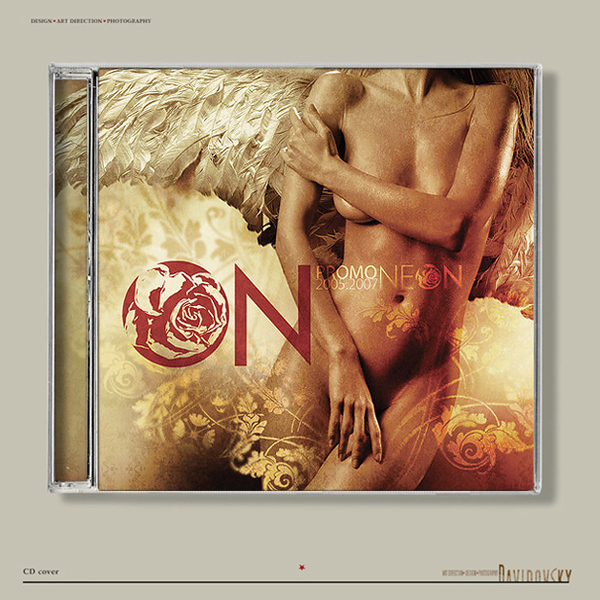 DAVIDOVSKY:  CD COVERS and POSTERSCD Works CD cover poster design 26P