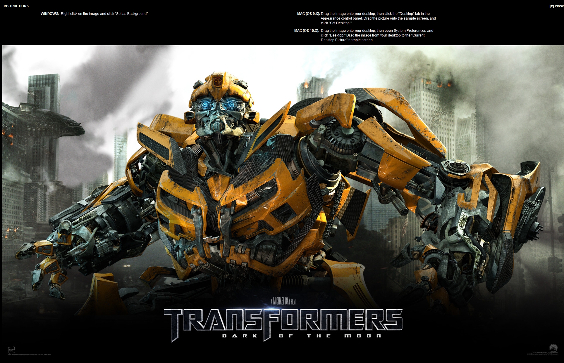 RTANSFORMER Transformers 3 official website Flash webpage design appreciation 1440 HD 
