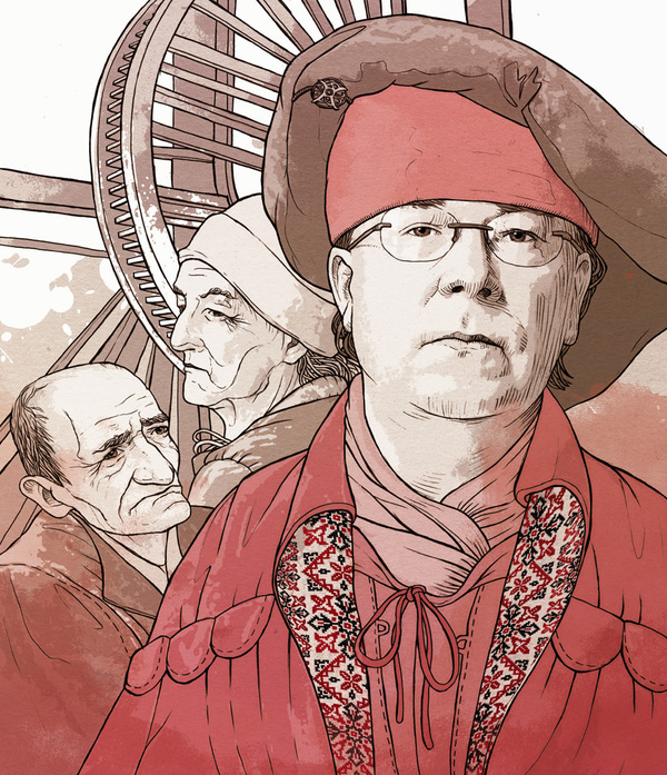 Bartosz Kosowski outstanding portrait illustration design! 