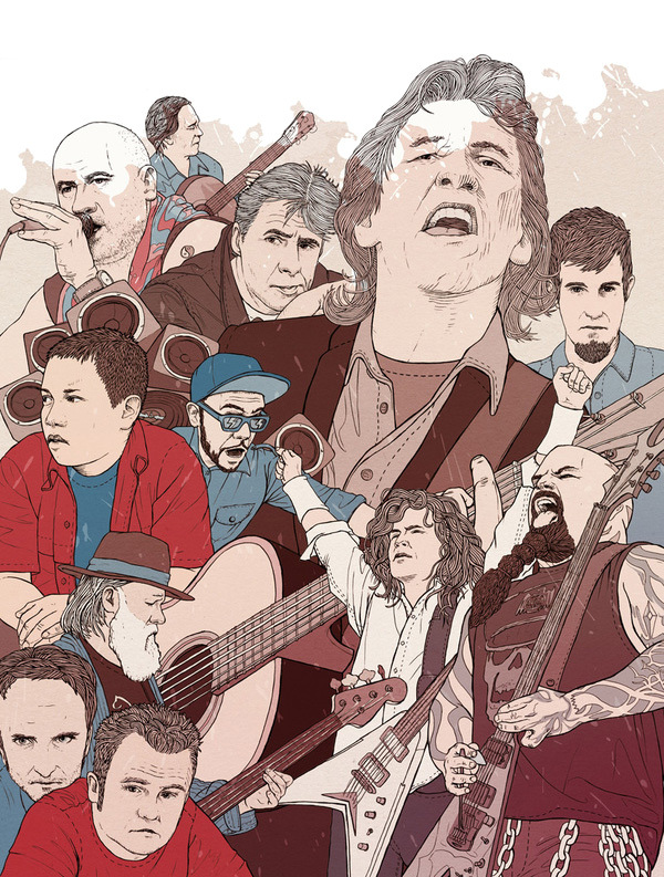 Bartosz Kosowski outstanding portrait illustration design! 