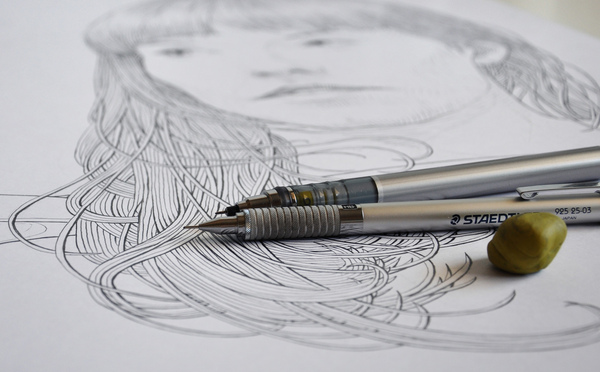 Bartosz Kosowski outstanding portrait illustration design! 