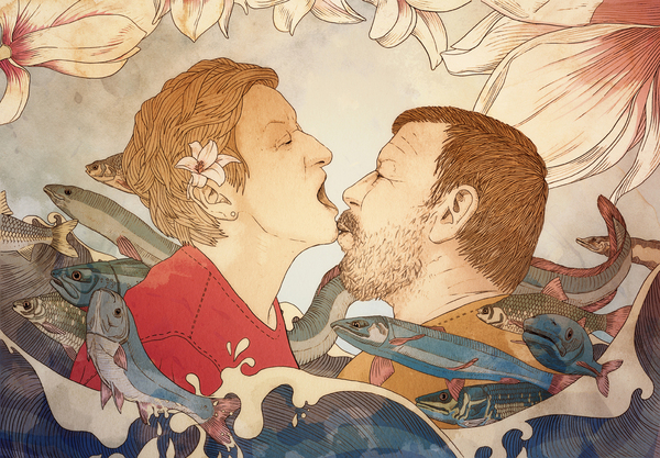 Bartosz Kosowski outstanding portrait illustration design! 
