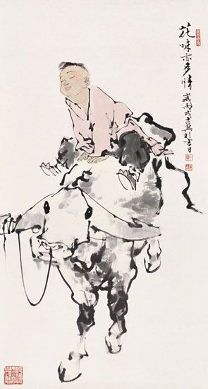 Chinese artist Fan Zeng painting appreciation 