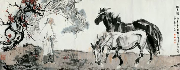 Chinese artist Fan Zeng painting appreciation 