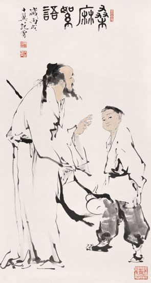 Chinese artist Fan Zeng painting appreciation 