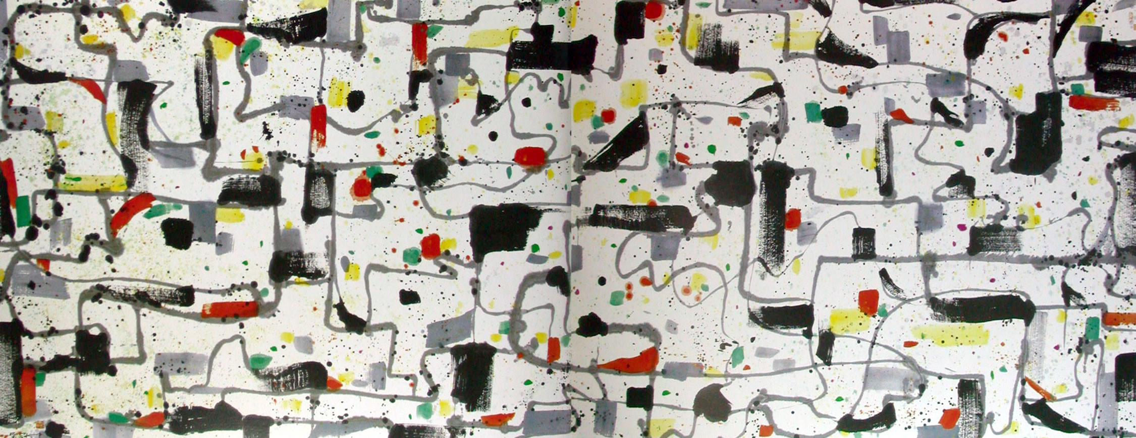 Chinese painter Wu Guanzhong works 113P