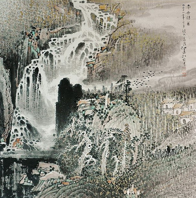 Chinese painter Jiang Aisong painting appreciation 