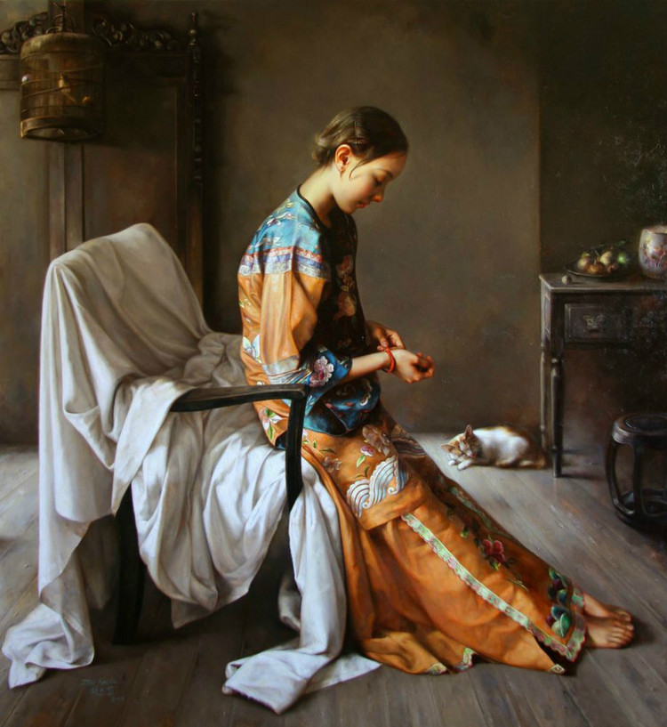 Chinese painter Zhao Kailin paintings to appreciate 