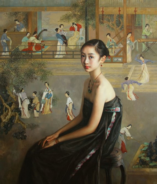 Chinese painter Zhao Kailin paintings to appreciate 