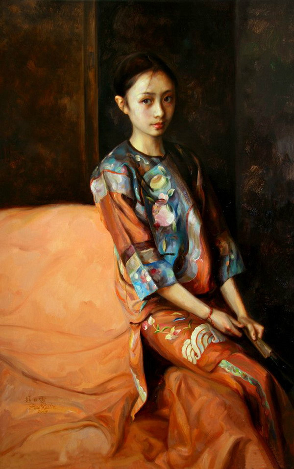 Chinese painter Zhao Kailin paintings to appreciate 