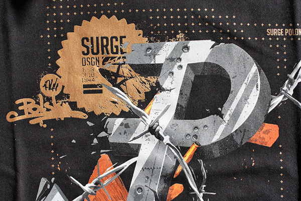 SURGE Collection 2012-EAGLE波兰鹰T恤图案设计欣赏