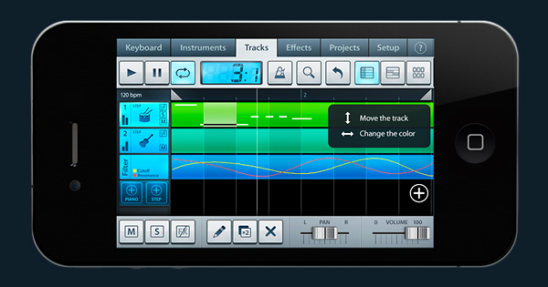 国外FL Studio Mobile第一感官用户UI界面设计欣赏