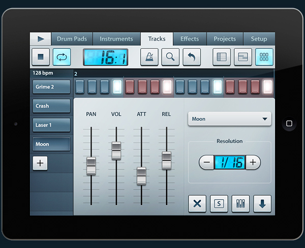 国外FL Studio Mobile第一感官用户UI界面设计欣赏