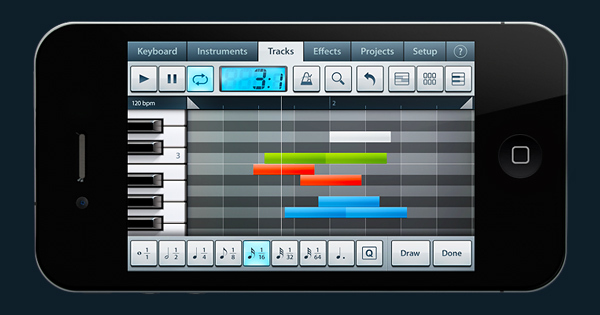 国外FL Studio Mobile第一感官用户UI界面设计欣赏