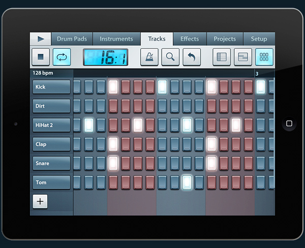 国外FL Studio Mobile第一感官用户UI界面设计欣赏