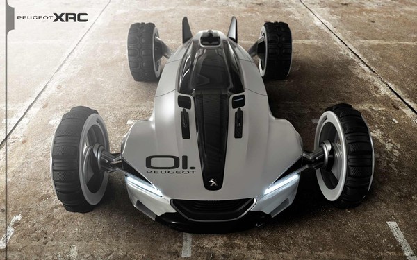 标致Peugeot XRC 男人自由风概念车设计效果图