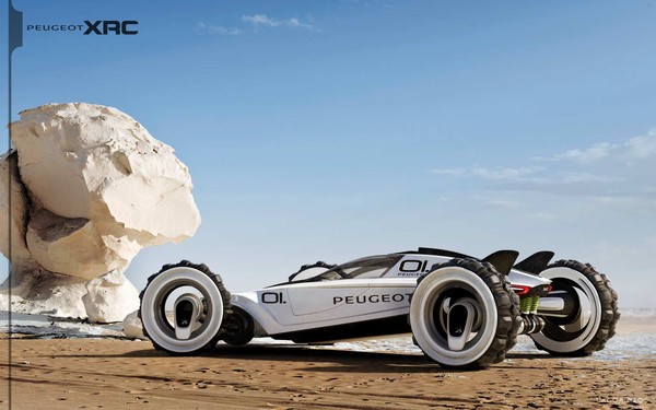 标致Peugeot XRC 男人自由风概念车设计效果图