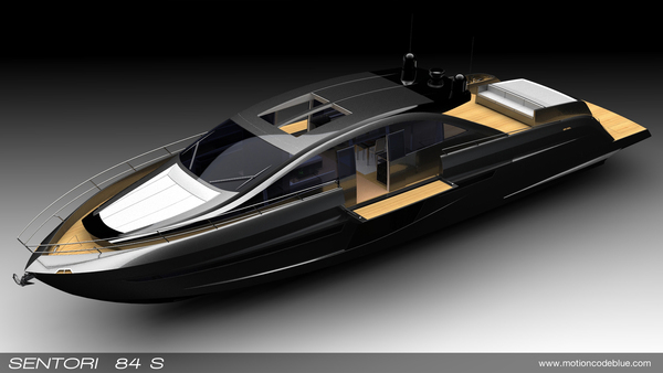 SENTORI 84 S yacht design - foreign industrial design 