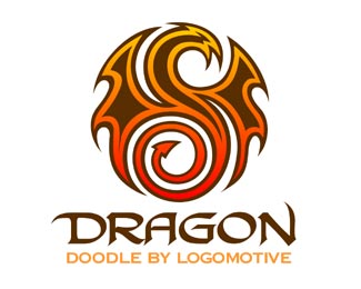 logo 设计 龙