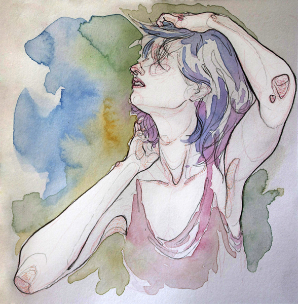 水彩氤氲
