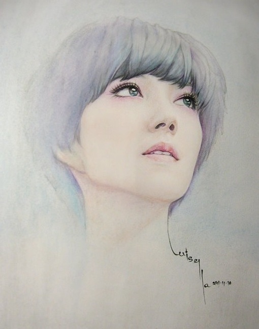写实风格彩色铅笔女孩儿插画[6P] (1).jpg