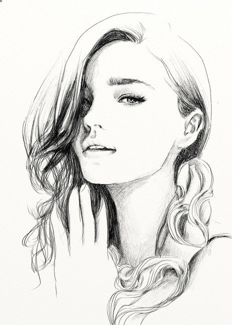 写实风格彩色铅笔女孩儿插画[6P] (5).jpg