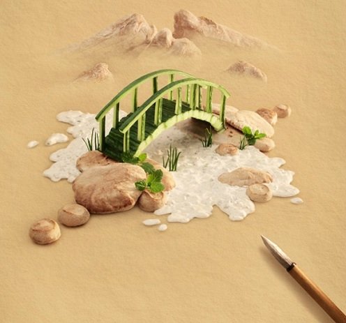 吃吧-景观！食物搭建的震撼风景摄影作品[32P] (31).jpg