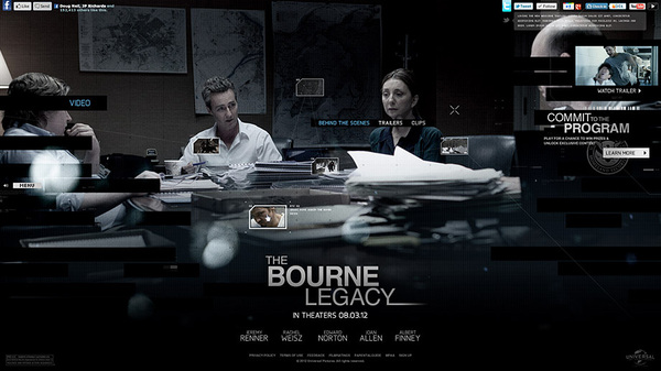 THE BOURNE LEGACY 谍影重重4 全FLASH官方网站页面设计欣赏[12P] (1).jpg