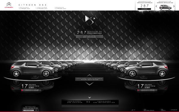 CITROËN 汽车公司黑色网页界面设计[9P] (7).jpg