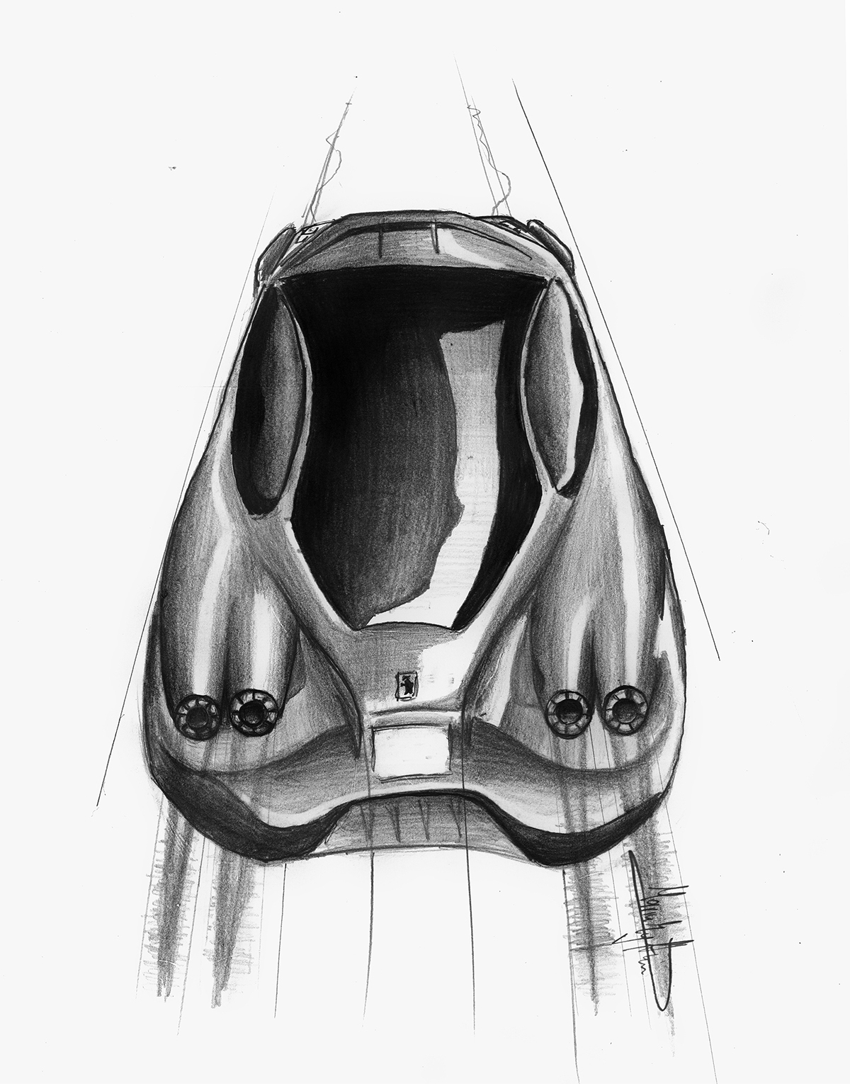 猩红色FERRARI Fx1 RR概念车手绘及三维效果图[29P] (7).jpg