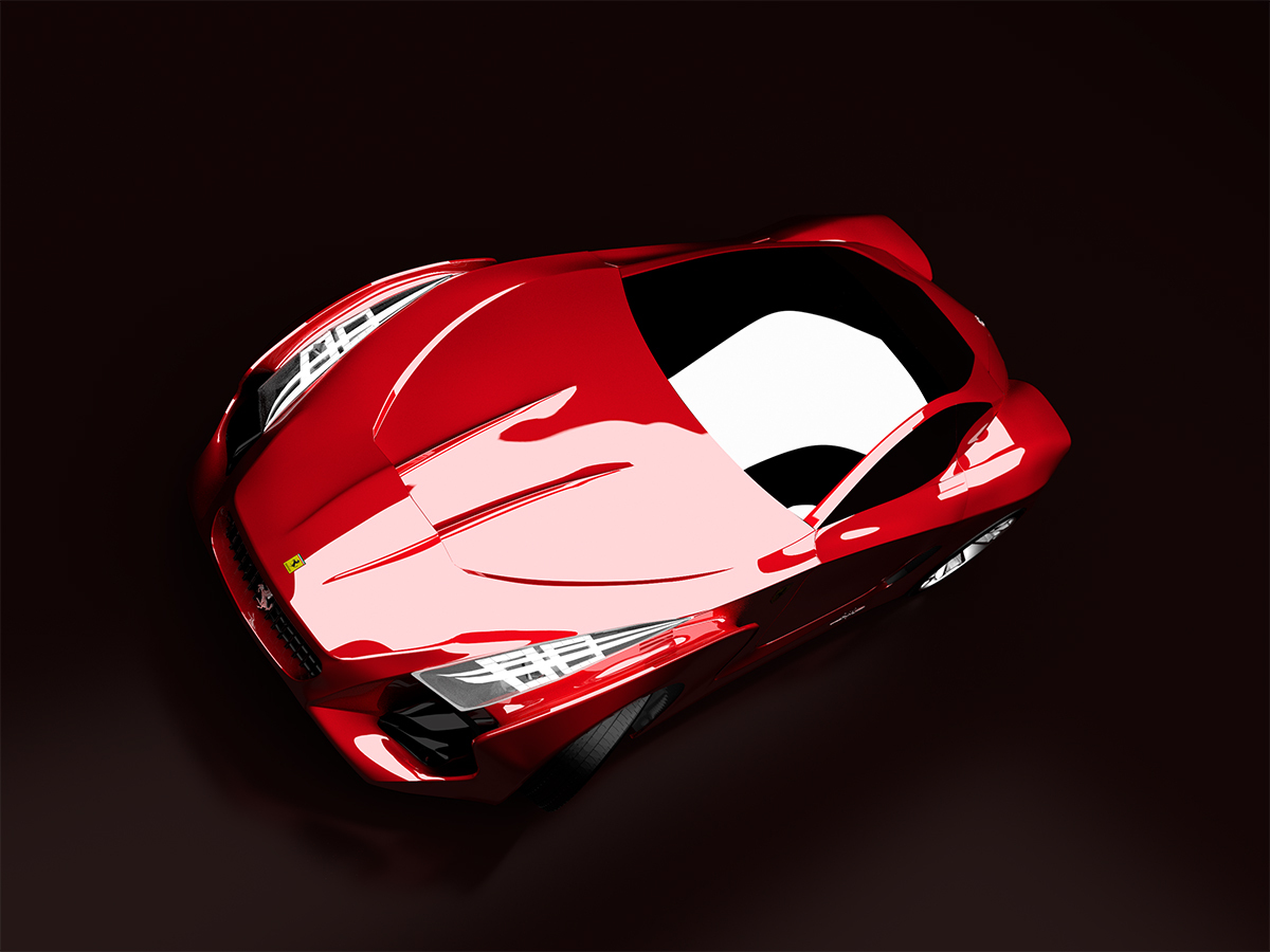 猩红色FERRARI Fx1 RR概念车手绘及三维效果图[29P] (14).jpg