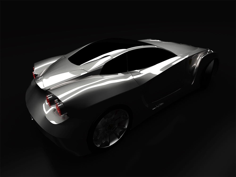 猩红色FERRARI Fx1 RR概念车手绘及三维效果图[29P] (26).jpg