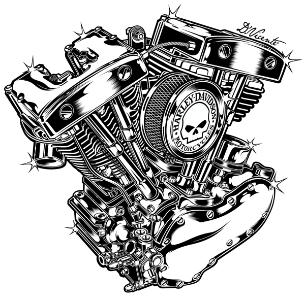 MOTORCYCLES 摩托车插画设计[18P] (15).png