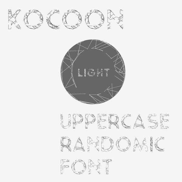 手绘线条英文字体Kocoon-Light.jpg