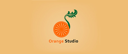 国外LOGO欣赏之植物系列---橘子-橙子标志 [34P] (34).jpg