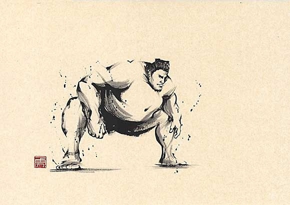 日本勝亦勇水墨功夫武术插画[54P] (16).jpg