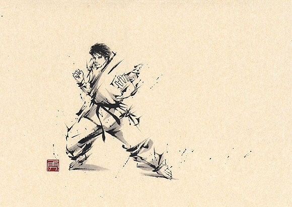 日本勝亦勇水墨功夫武术插画[54P] (27).jpg