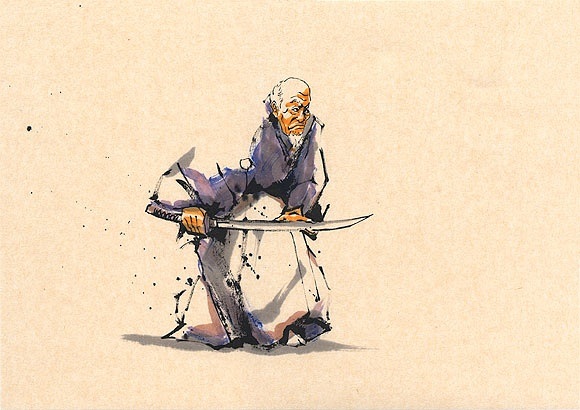 日本勝亦勇水墨功夫武术插画[54P] (29).jpg